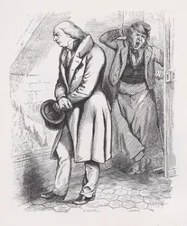 La soffitta da Le opere complete di Béranger, 1836