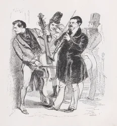 La notte di nozze da Le opere complete di Béranger, 1836