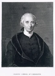 Charles Carroll di Carrollton, inciso da Asher Brown Durand (1796-1886)