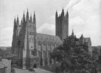 Cattedrale di Canterbury, c. 1900