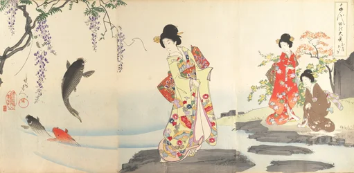 Album di donne del Castello di Chiyoda, 1895
