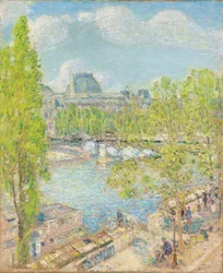 Aprile, Quai Voltaire, Parigi