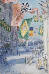 Viale degli Alleati: Brasile, Belgio