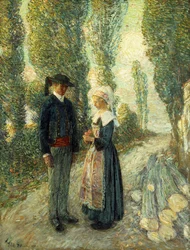 In Bretagna, ora serale, Pont Aven