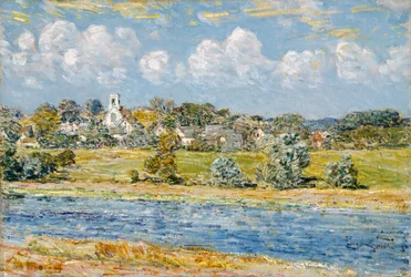 Paesaggio a Newfields, New Hampshire