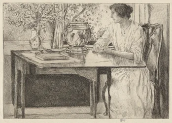 Tavolo coloniale, Cos Cob, 1915