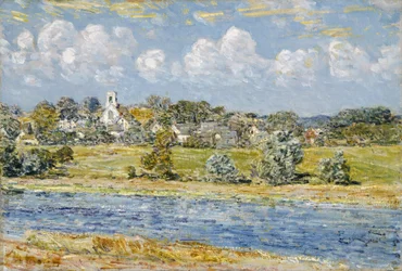 Paesaggio a Newfields, New Hampshire