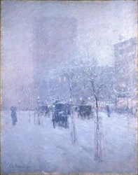 Tardo pomeriggio, New York, inverno