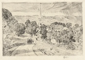 Villaggio del Vermont, 1923