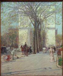 Arco di Washington, primavera