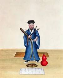 Un Taoista in Cina, c.1785