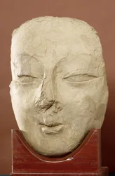 Testa di Buddha, Khotan, IV-V secolo