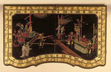 Piano da toeletta cinese da esportazione c.1780