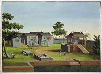 Scena di giardino, c.1820-40