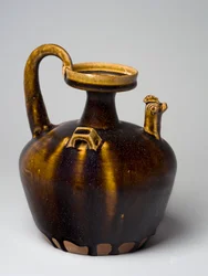 Hu con decorazione a testa di gallina, Jin Orientale, 317-420