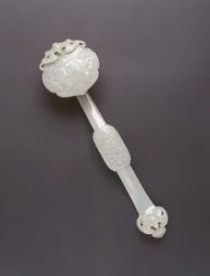 Scettro Ruyi (pietra celadon)