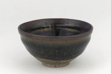Ciotola da tè in stile Jian, Nanping, provincia di Fujian, dinastia Song meridionale o Yuan