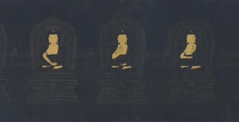 I Sette Buddha del Passato, forse dinastia Ming