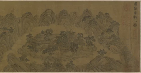 La villa di Wangchuan, dinastia Ming o Qing
