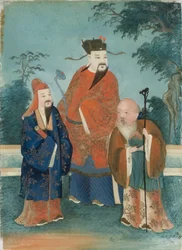 Tre figure maschili