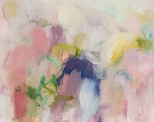 Composizione astratta, serie Forme organiche, 2019