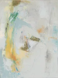 Clelia, dipinto astratto dal vero, 2017