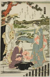 Komachi, dalla serie "Sei Poeti Immortali (Rokkasen)"