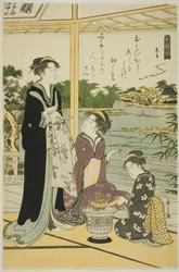 Kuronushi, dalla serie "Sei poeti immortali (Rokkasen)"