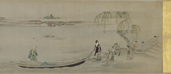 Scene lungo il fiume Sumida