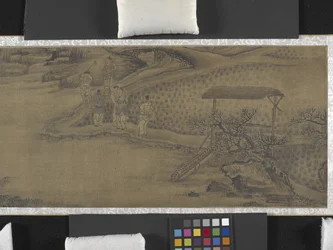 Contadini che combattono in primavera