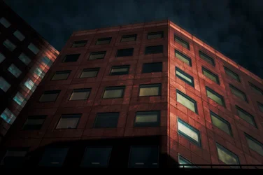 Architettura moderna e cupa