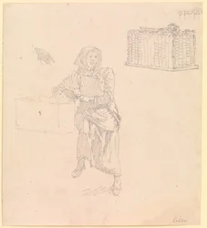 Donna di Skovshoved, seduta