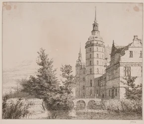 Castello di Frederiksborg. Parte presso il Ponte della Zecca