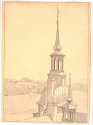 Una delle piccole torri del Castello di Frederiksborg