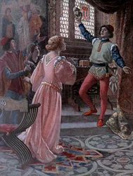 Il Mercante di Venezia, c.1900 (illustrazione)