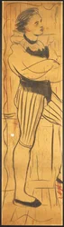 Trittico (disegno di una scena d