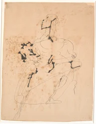Figura femminile in piedi
