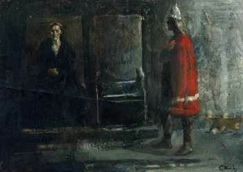 La regina Gunnhild riceve il messaggio della morte di Erik Erikssønenes
