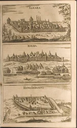 Samara, Tsaritsyn e Kozmodemyansk (illustrazione)