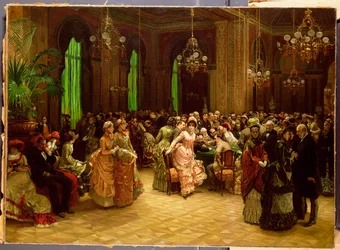 Il casinò, Monte Carlo, 1884