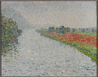 Paesaggio fluviale (la Ruhr nei pressi di Hohensyburg)