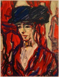 Ritratto di una donna con cappello