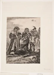 Coppia di scimmie che ballano