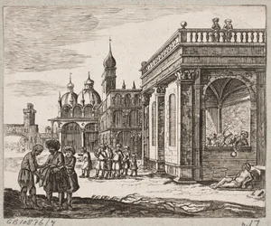 Illustrazione per Adam Olearius, “Persianischer Rosenthal von einem Sinnreichen Poeten Schich Saadi […]”, Schleswig 1660