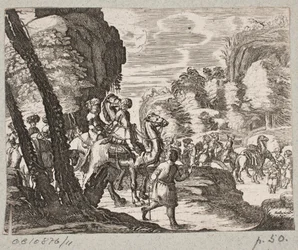 Illustrazione per Adam Olearius, "Persianischer Rosenthal von einem Sinnreichen Poeten Schich Saadi...", Schleswig 1660