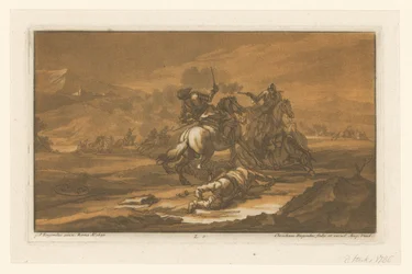 Combattimento tra cavalieri in armatura
