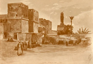 Porta Bab al-Nasr al Cairo, 1898
