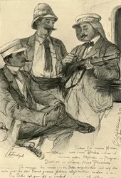 Europei a bordo della nave, 1898