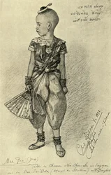 Mae Pon - Ragazza cinese, Bangkok, 1898