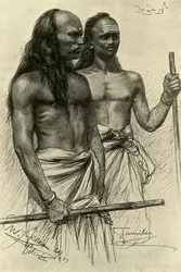 Uomini Tamil, Colombo, Ceylon